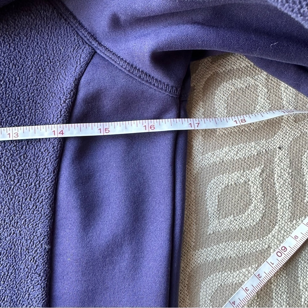 Columbia Purple Fleece Cowl Neck sz xs​​​​​​​​​​​​​​​​​​​​​ - Picture 6 of 9